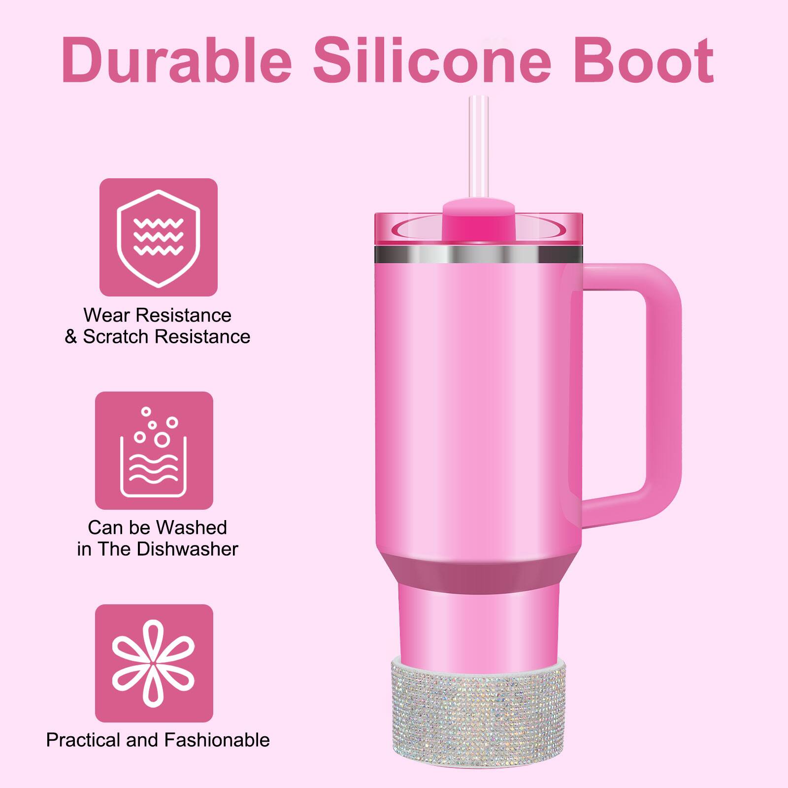 Durable Silicone Boot

- Wear Resistance & Scratch Resistance
- Can be Washed in The Dishwasher
- Practical and Fashionable