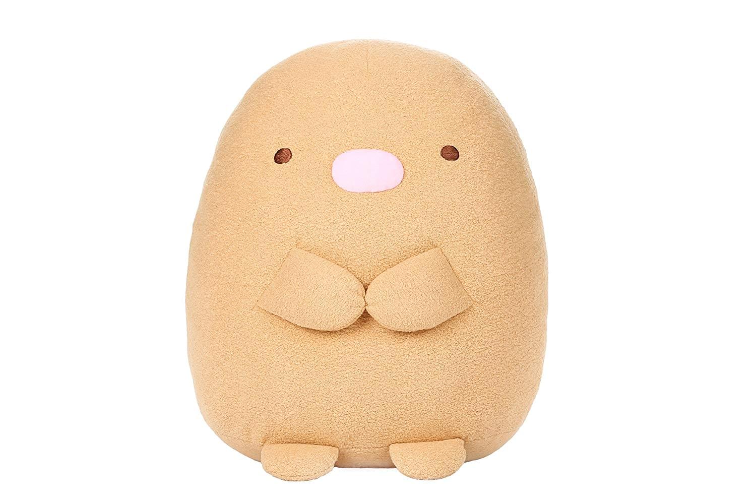 Front. Sumikkogurashi - Sumikko Gurashi 9 Inch Plush - Tonkatsu Pork Cutlet - Beige.
