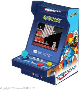 DGUNL-4188 Mega Man Nano Player Pro Portable Retro Arcade (6 GAMES IN 1)