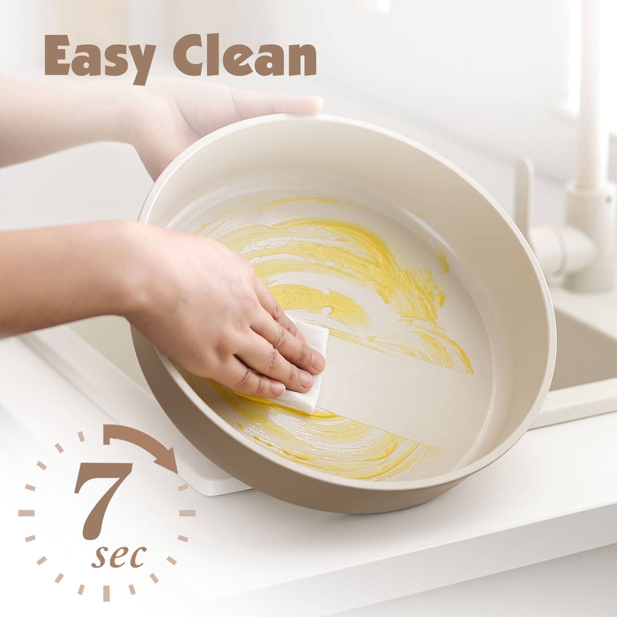 Easy Clean  
7 sec