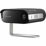 ViewSonic - M1X Portable LED Projector with Smart Stand, Harman Kardon - Black
