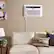 Alt View 5. Frigidaire - Frigidaire 230V 14,000 BTU 700 Sq. Ft. In Wall Air Conditioner with 10,600 BTU Supplemental Heat - White.