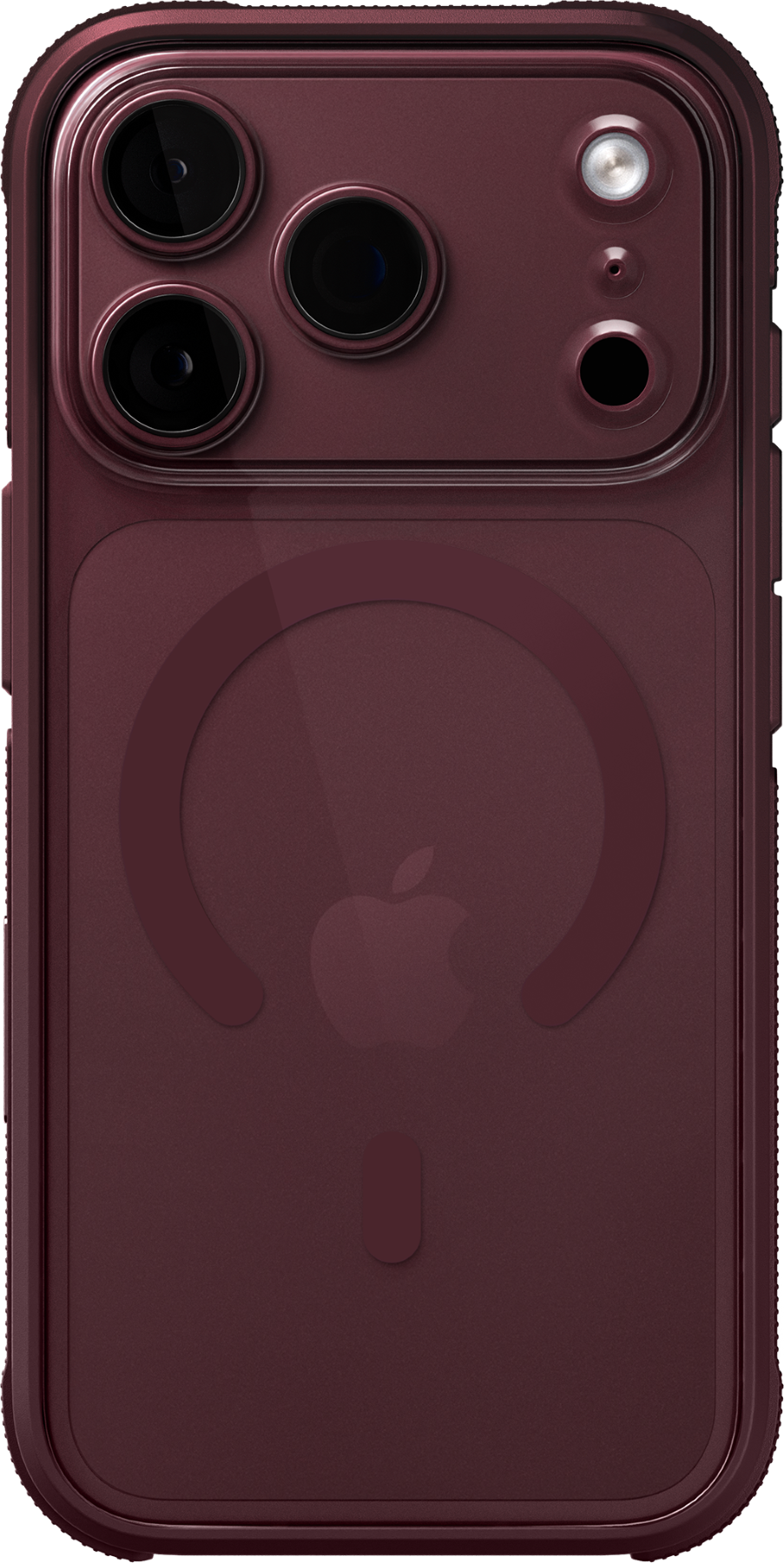 dbrand - Ghost Case with MagSafe for Apple iPhone 18 Pro / iPhone 17 Pro - Burgundy