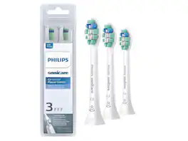 Philips - Sonicare Genuine C2 Optimal Plaque Control Toothbrush Heads - 3 Brush Heads - HX9023/65 - White