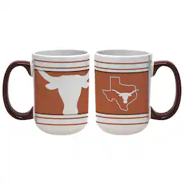 Indigo Falls - Texas Longhorns 15oz. Home & Away 2-Pack Mug Set - Multicolor