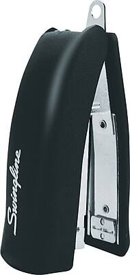 Alt View 6. Swingline - Soft Grip Hand Stapler, 20-Sheet Capacity - Black.