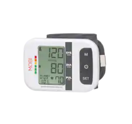 MOBI - Health Automatic Wrist Blood Pressure Monitor - White