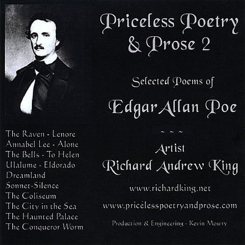 Richard Andrew King - Priceless Poetry & Prose 2: Selected Poems of Edga  - COMPACT DISCS