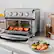 Alt View 14. Cuisinart - 0.6 Cu. Ft. Air Fryer Toaster Oven with Grill - Stainless Steel.