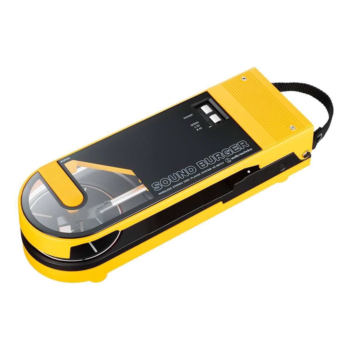 4 OPEN POWER SEN GN a o A BURGER A aado-techrica A-a STSTEM SOUND PLAYER DVSC STERSO WIRELESS

SOUND BURGER
WIRELESS STEREO SYSTEM AT-8872