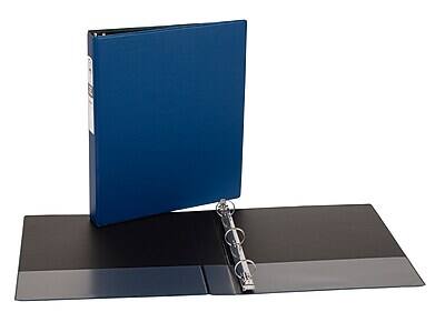 Alt View 5. Avery - 1" 3-Ring Non-View Binders - Blue.