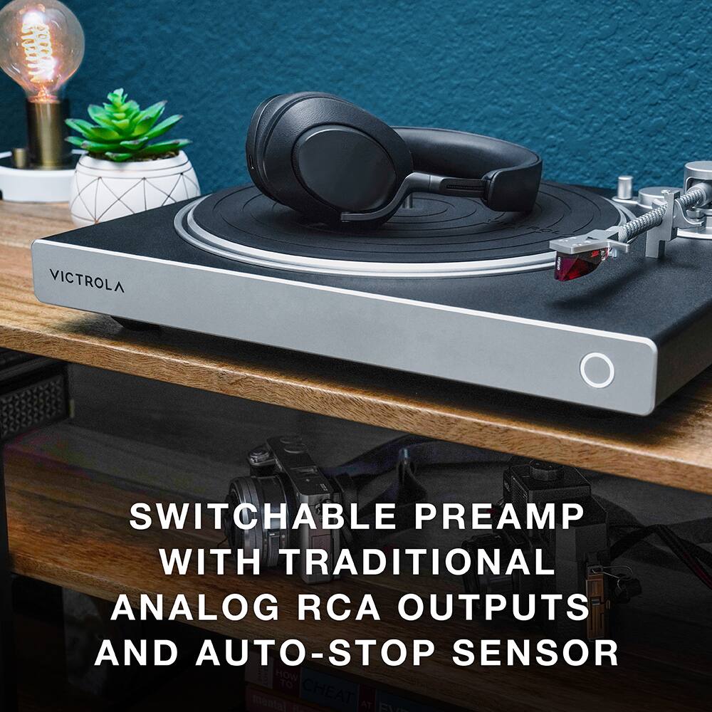 SITCH 1000 VICTROLA SWITCHABLE PREAMP WITH TRADITIONAL ANALOG RCA OUTPUTS AND AUTO-STOP SENSOR HOW TO MENTALLY CHEAT AT SCHOOL