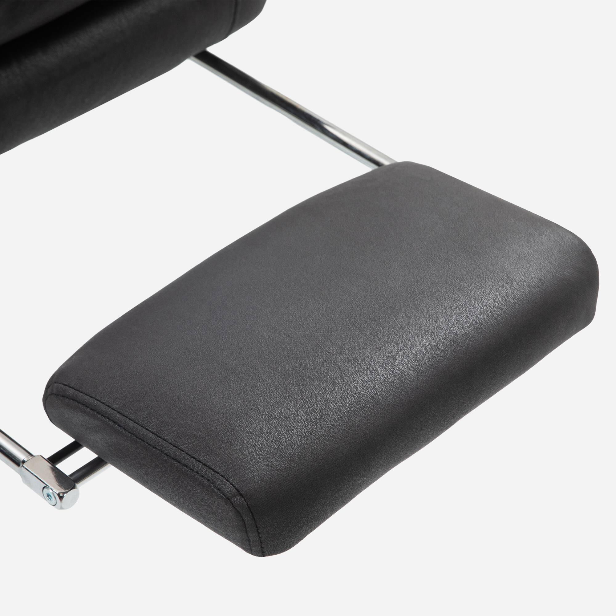 Alt View 8. Vinsetto - Microfibre Executive Massage Office Chair, Computer Desk Chair, Heated Reclining Chair with Footrest - Black.