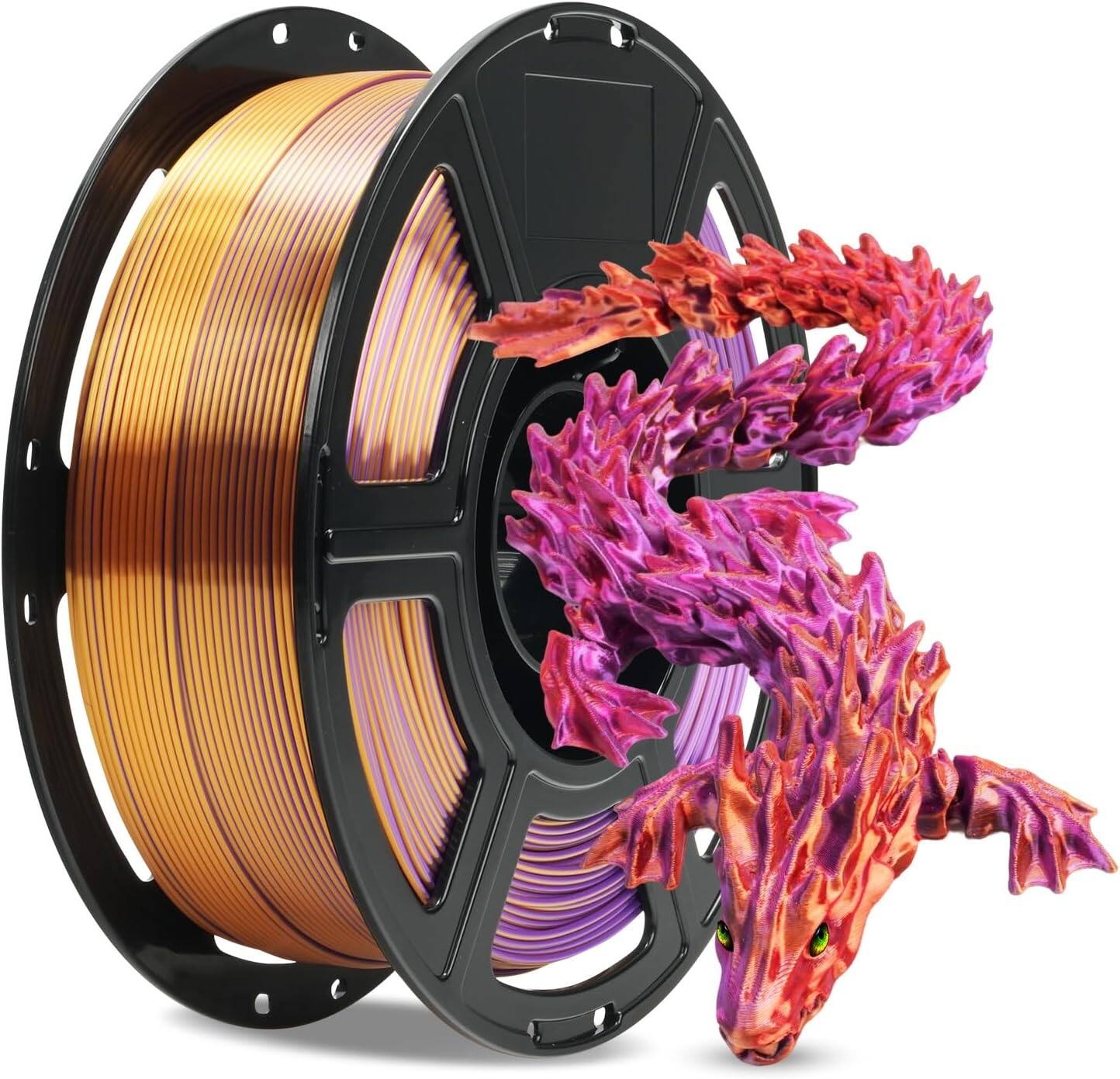 Triple Color Gold+Red+Purple