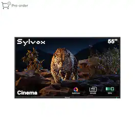 Sylvox - Outdoor TV 55" QLED Mini LED Smart TV, 2000 Nits Full Sun, 120Hz, IP55 Waterproof, Dolby Vision & Atmos(Cinema)