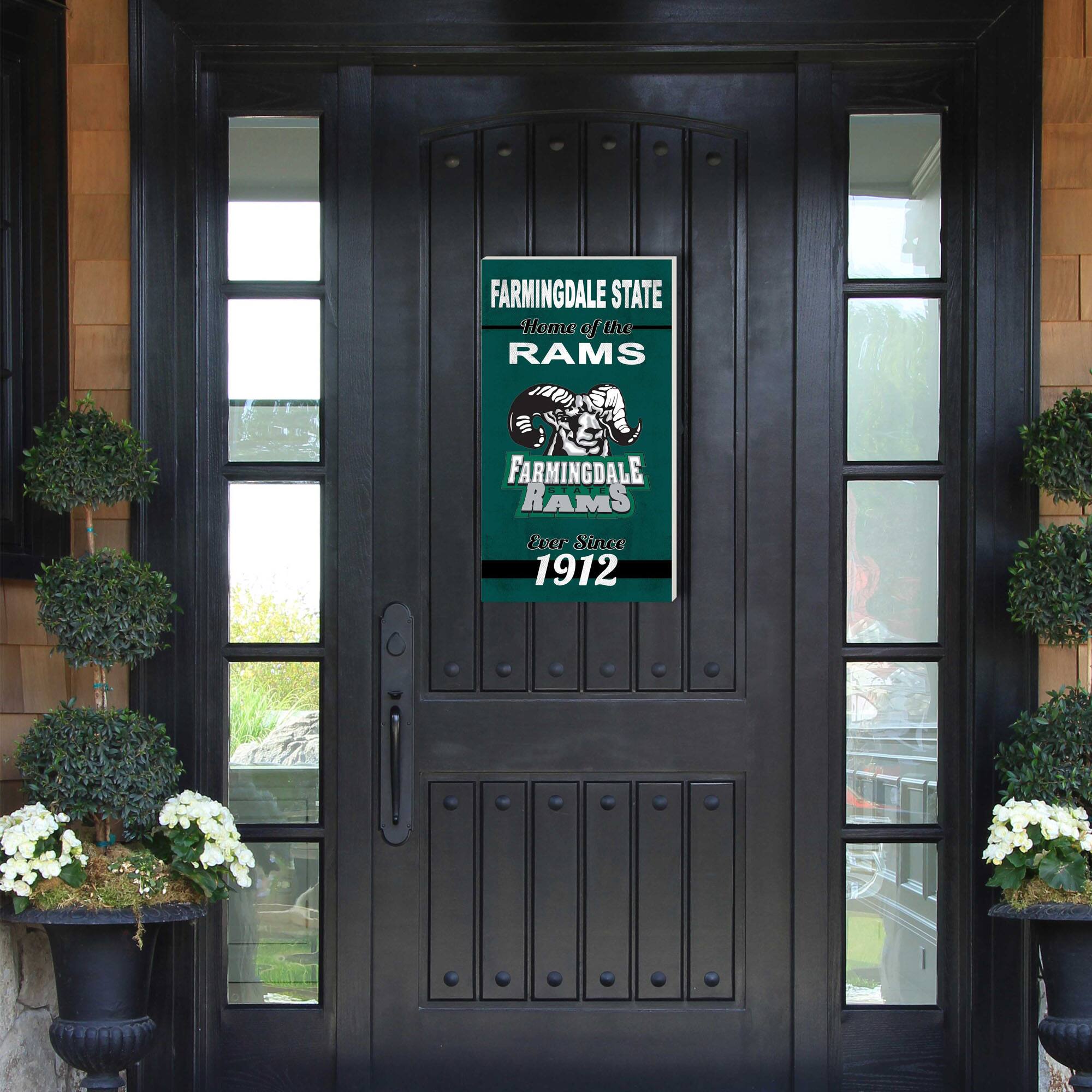 FARMINGDALE STATE  
Home of the RAMS  
FARMINGDALE RAMS  
Ever Since 1912