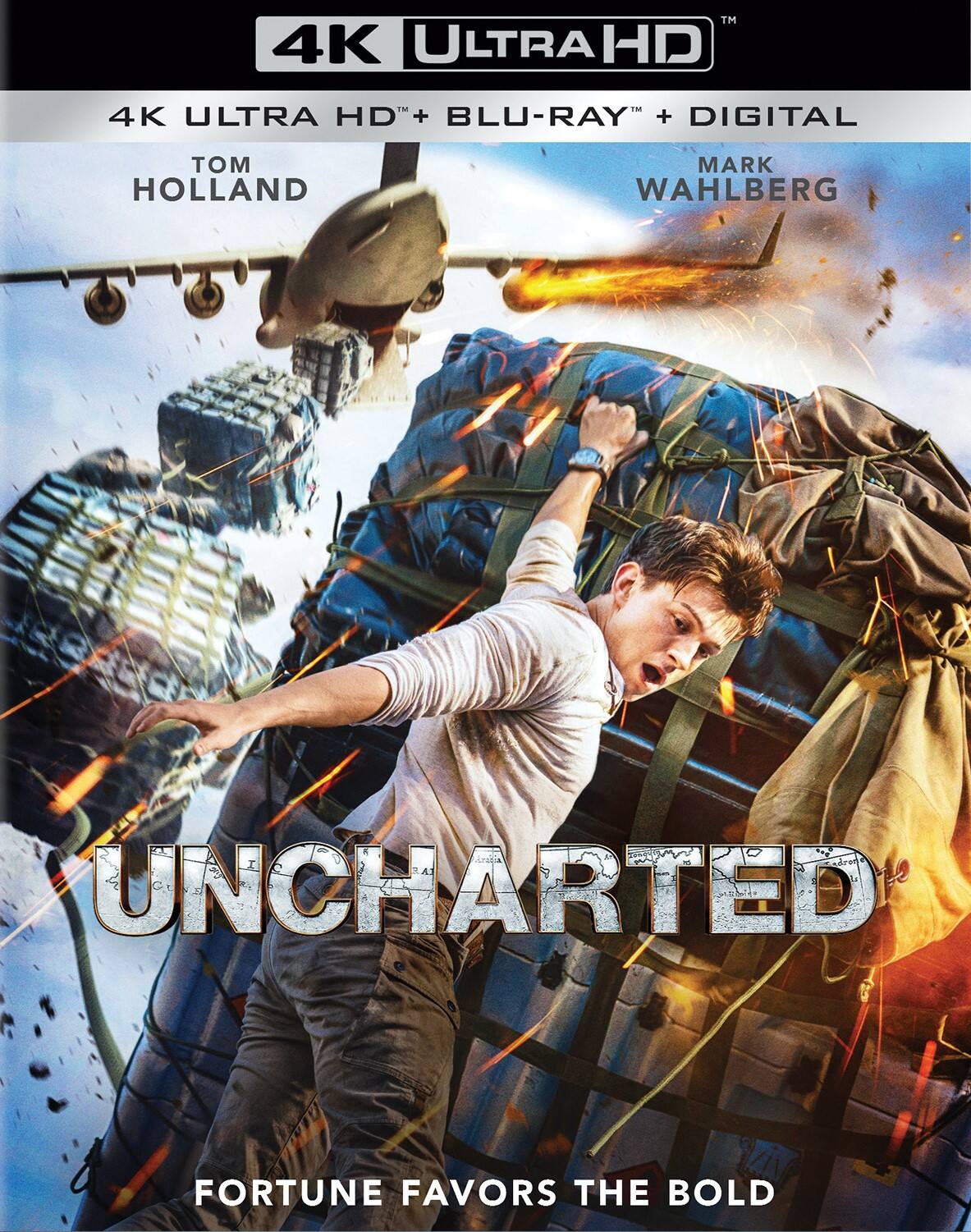 New Uncharted with Trading Cards (4K / Blu-ray + Digital) [Standard] [4K Ultra HD Blu-ray]