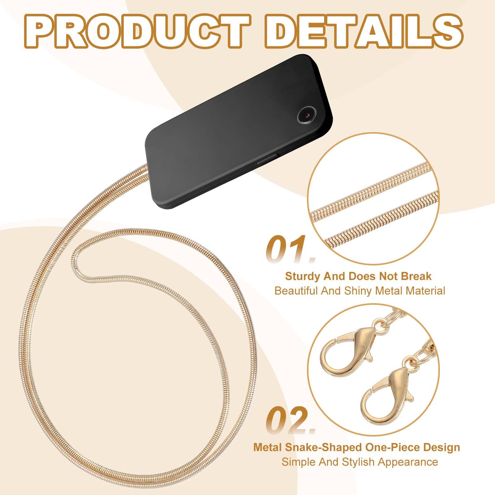 PRODUCT DETAILS

01. Sturdy And Does Not Break  
Beautiful And Shiny Metal Material

02. Metal Snake-Shaped One-Piece Design  
Simple And Stylish Appearance