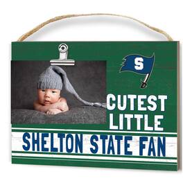 Jardine - Shelton State Buccaneers 8'' x 10'' Cutest Little Team Logo Clip Photo Frame - Green