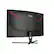 Alt View 1. AOC - CQ32G3SE 32" LCD Curved QHD FreeSync Premium Monitor - Black/Red.