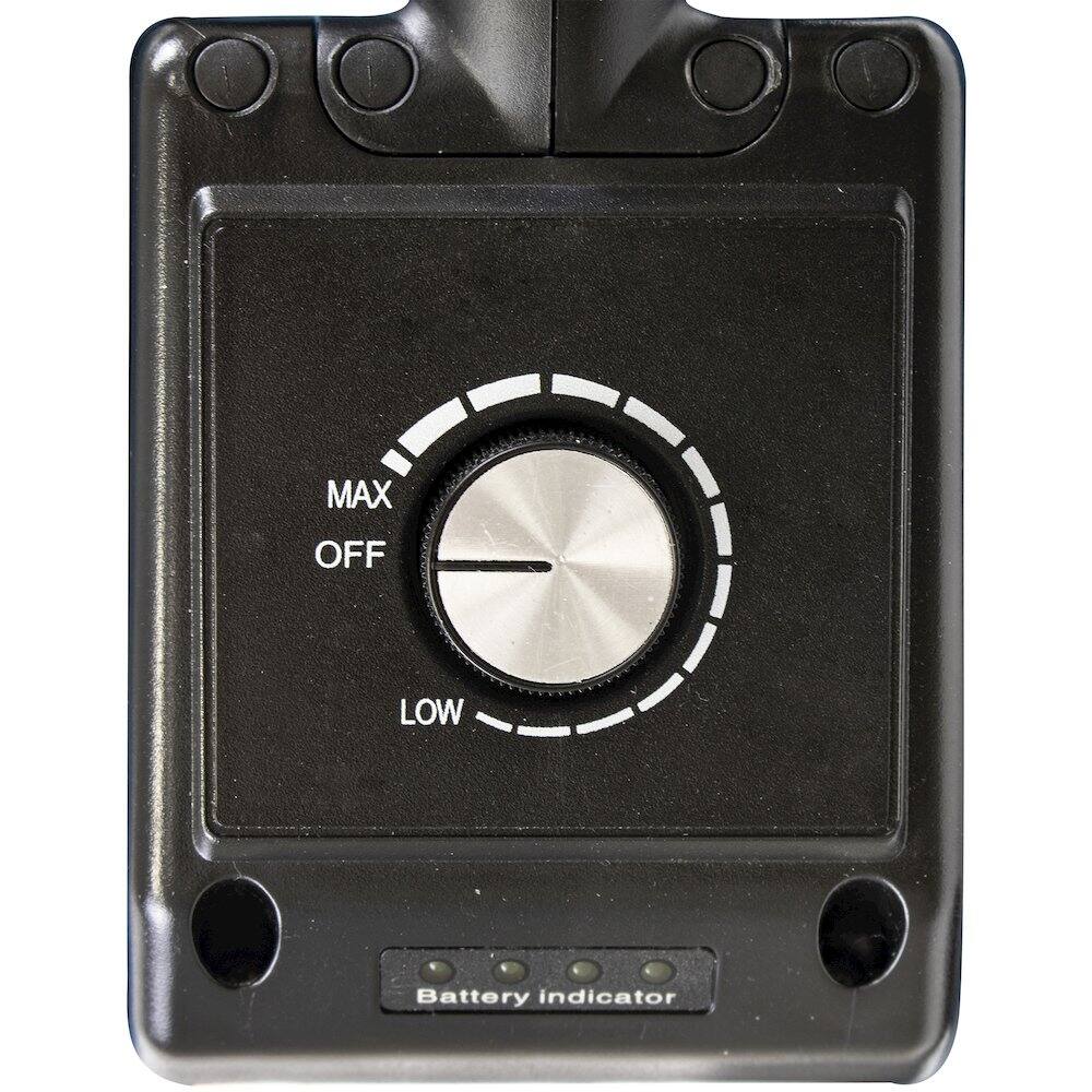 MAX OFF LOW  
Battery indicator