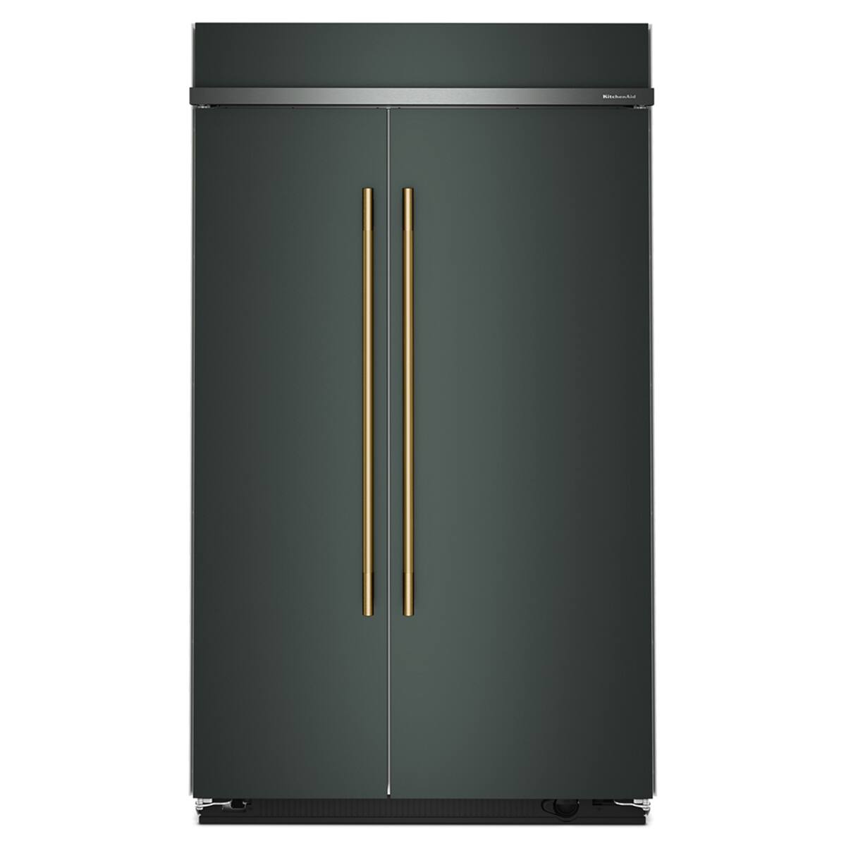Alt View 3. KitchenAid - 30 Cu. Ft. Built-In Side-by-Side Refrigerator with Platinum Interior - Juniper.
