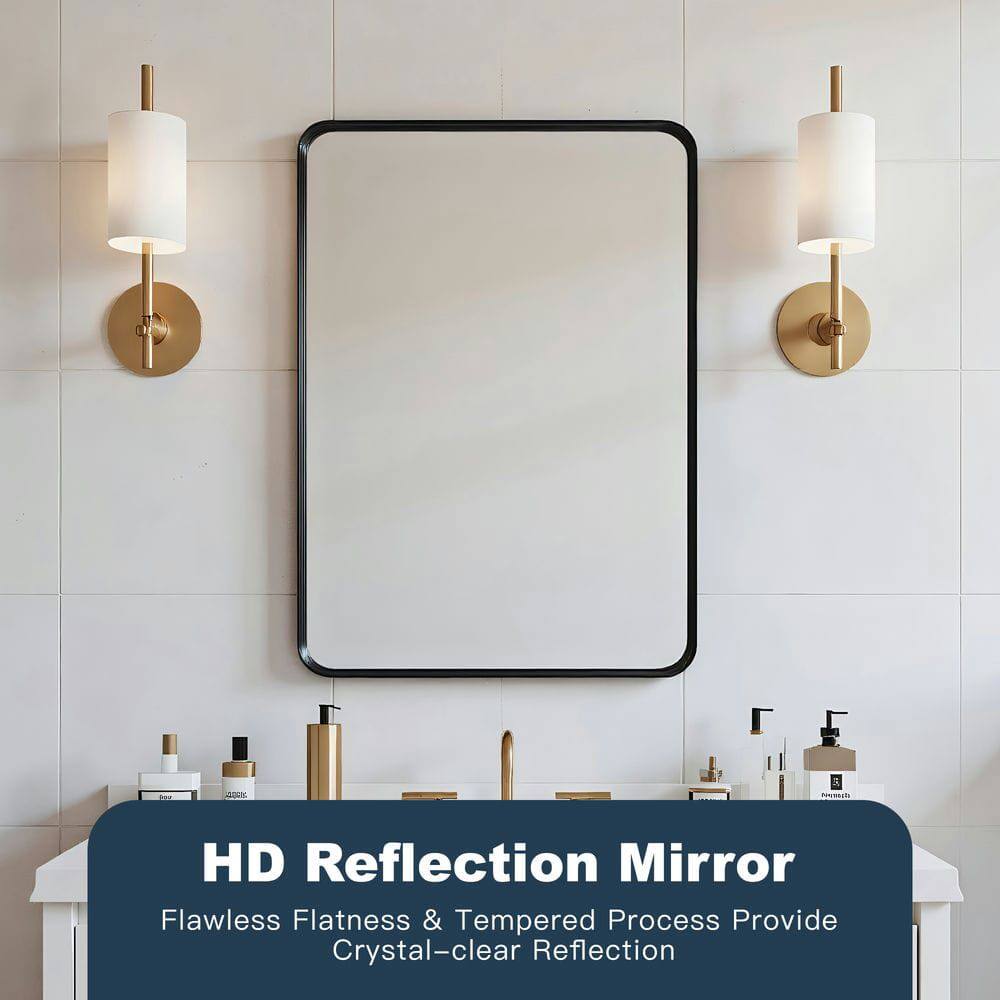 HD Reflection Mirror  
Flawless Flatness & Tempered Process Provide Crystal-clear Reflection