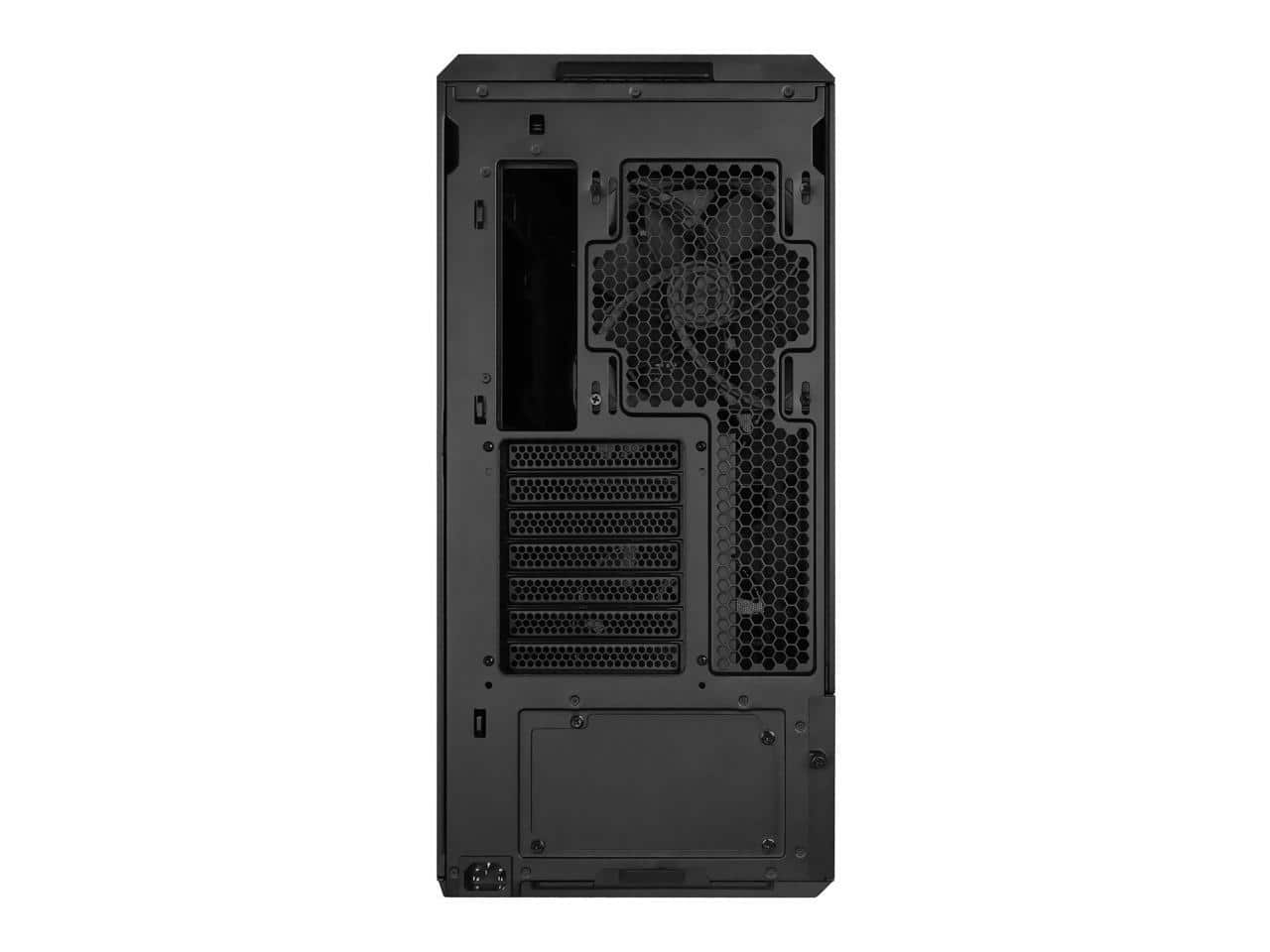 Lian Li LANCOOL 217 Walnut Wood Mid Tower Case, 5 PWM Fans