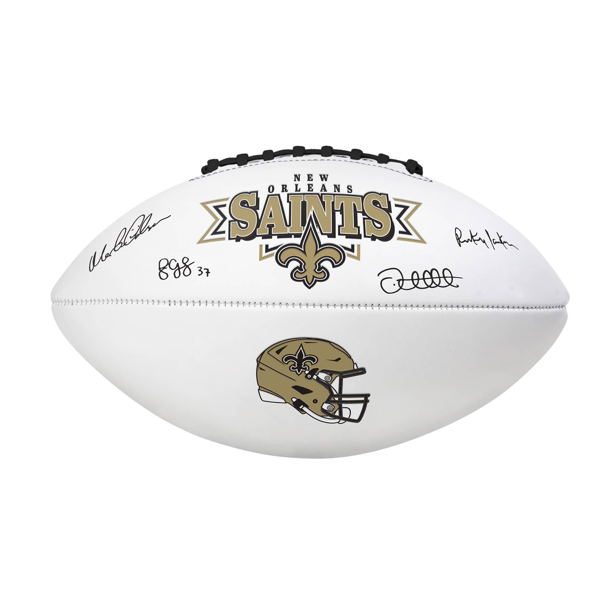 Logo Brands - New Orleans Saints Legends Signature Football - Black