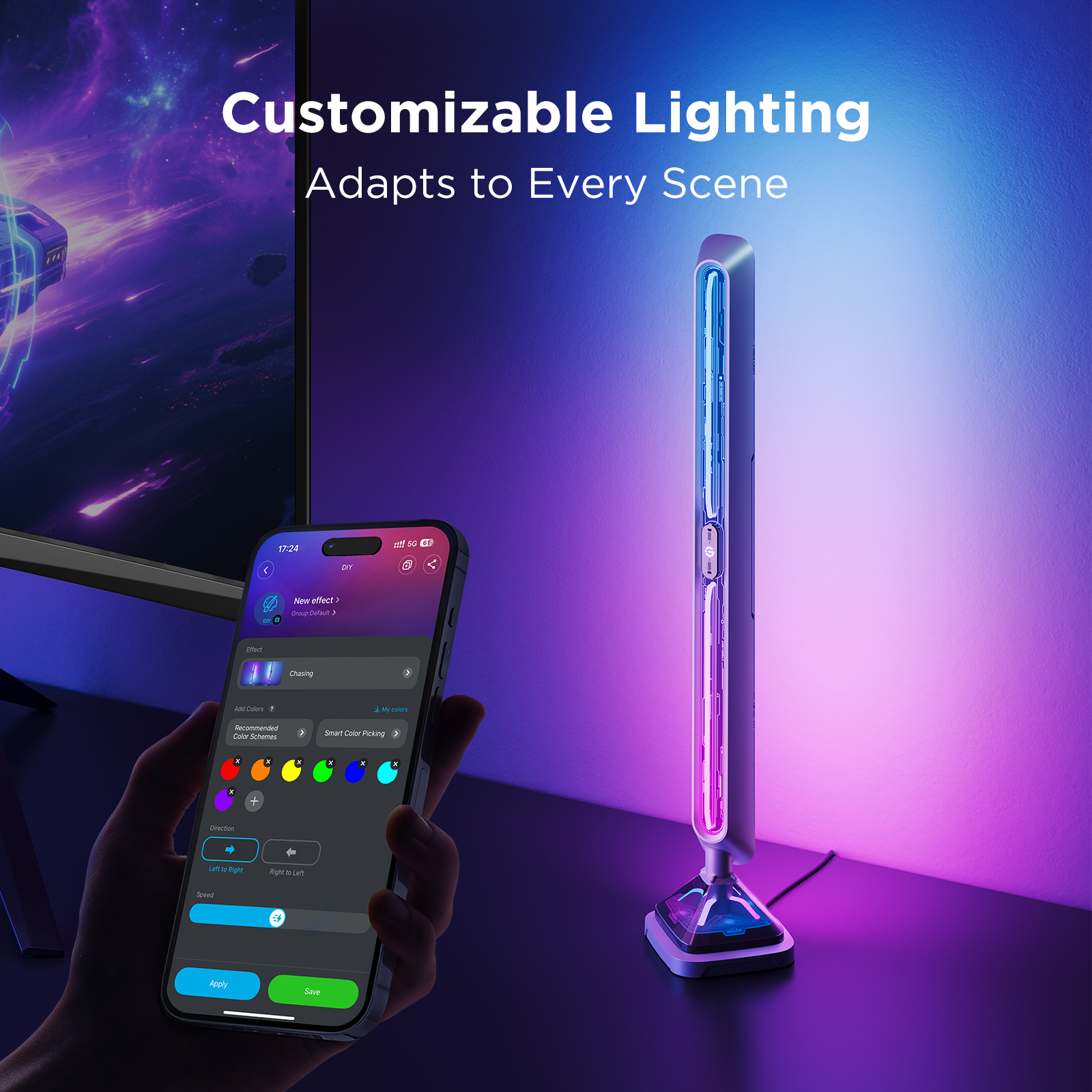 Customizable Lighting Adapts to Every Scene