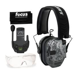 Walker’s - Walker's Razor Digital Ear Muffs (Raid Kryptek) Bundle with Accessories - Kryptek Camo