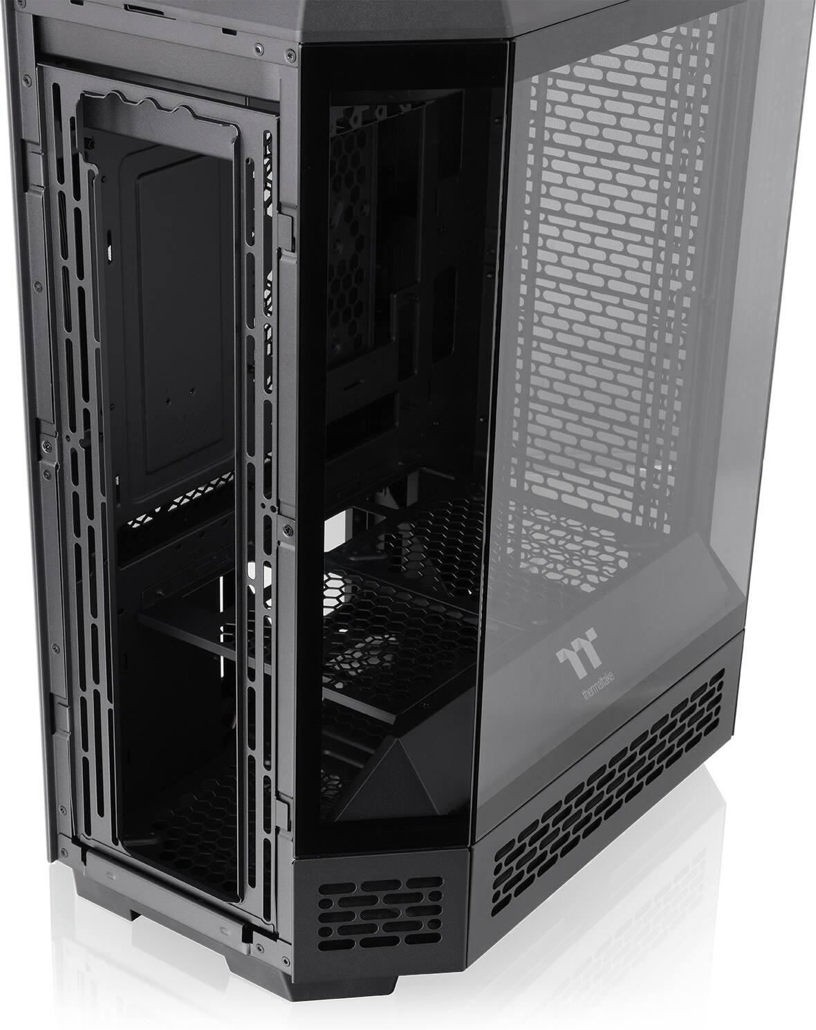 Alt View 33. Thermaltake - Tower 600 Mid Tower ATX PC Case - Black.