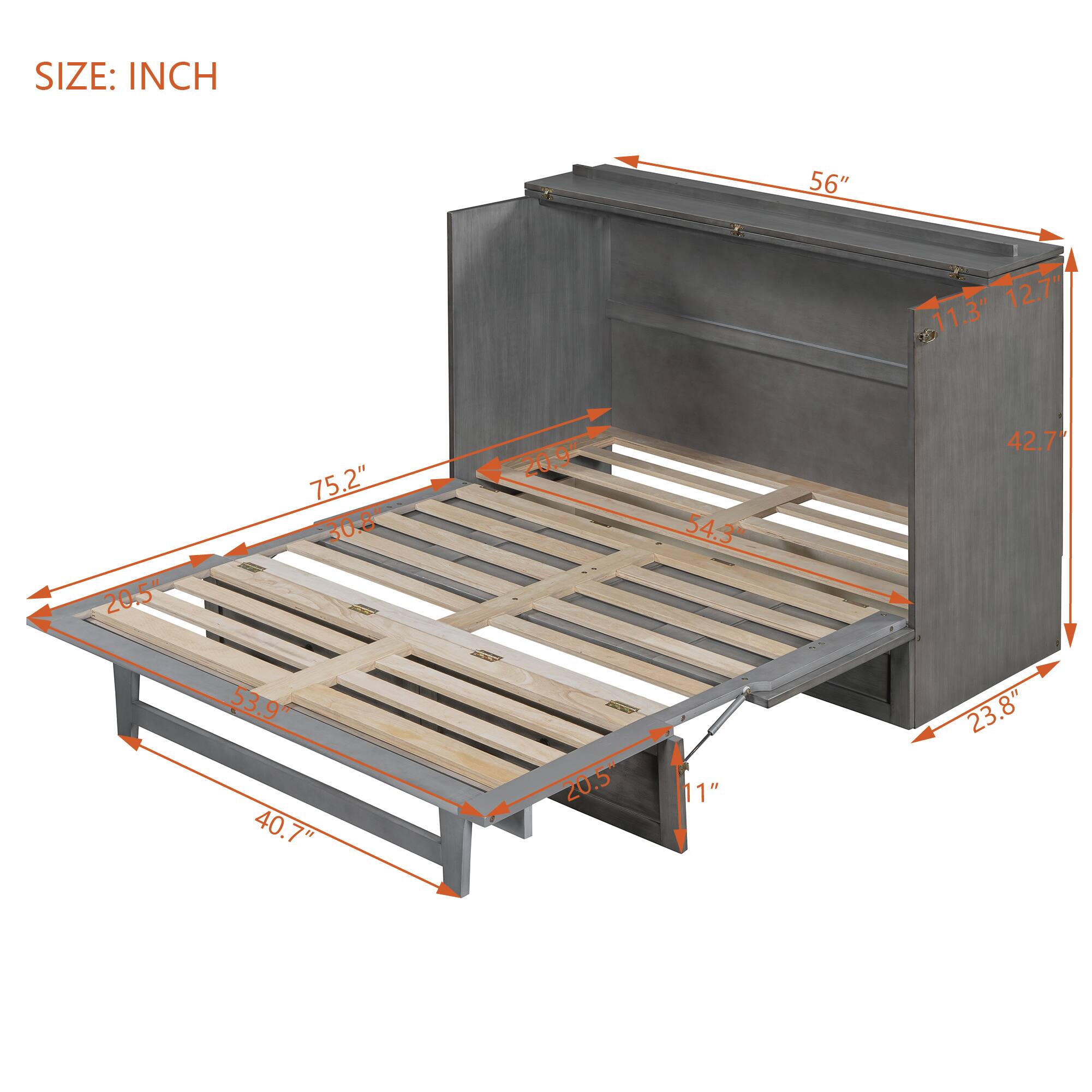 SIZE: INCH

- 56"
- 11.3"
- 12.7"
- 20.5"
- 75.2"
- 30.8"
- 53.9"
- 40.7"
- 20.9"
- 20.5"
- 54.3"
- 11"
- 42.7"
- 23.8"