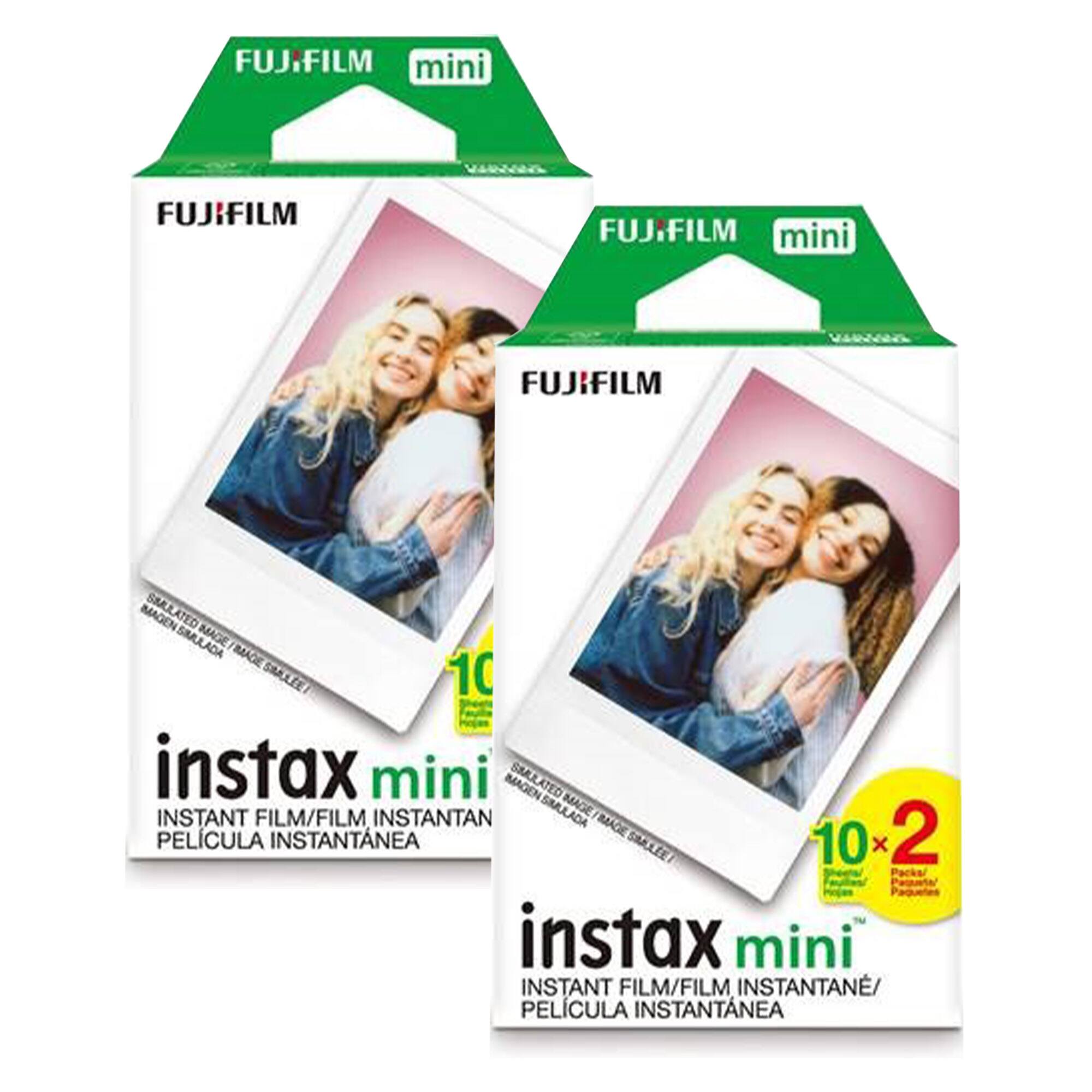 FUJIFILM mini  
FUJIFILM  
FUJIFILM mini  
FUJIFILM  
instax mini  
INSTANT FILM/FILM INSTANTAN  
PELICULA INSTANTANEA  
10x2  
instax mini  
INSTANT FILM/FILM INSTANTAN  
PELICULA INSTANTANEA