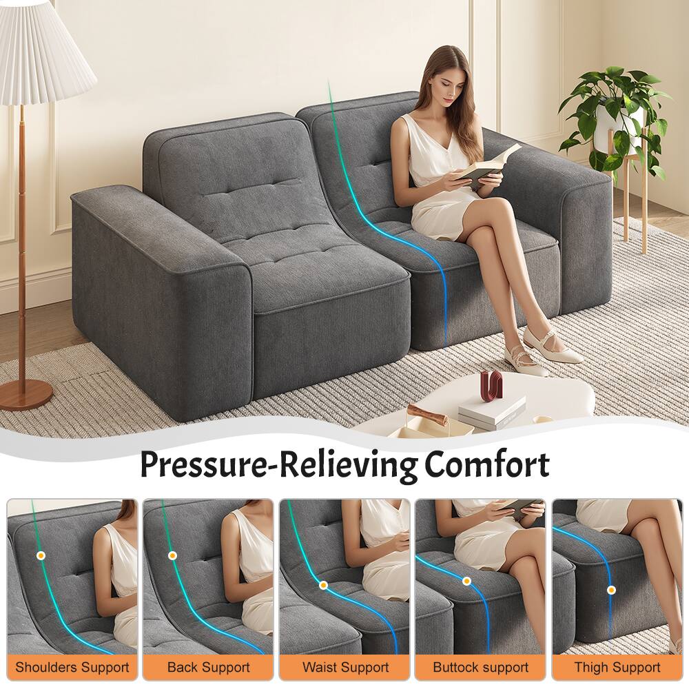 Pressure-Relieving Comfort

Shoulders Support  
Back Support  
Waist Support  
Buttock Support  
Thigh Support