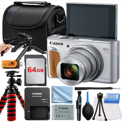 Card Reader 1588
Canon ZOOM LENS CANON 40xIS 64GB 4.3-172.0mm 1:3.3-6.9 Canon BATTERY CHARGER CHARGE ZIT7ech FULL
40x OPTICAL ZOOM SX740 HS
Canon
Only Y 20:00
BATTERY PACK NB-13L 3.6V 1250mAh 4.5Wh(Li-lor) CE 10 ONLY