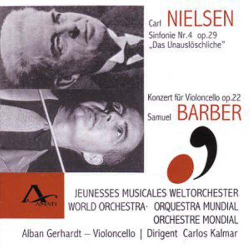 Nielsen / Barber / Gerhardt / Kalmar - Symphony 4 / Cello Concerto   - COMPACT DISCS [CD] price history on PriceWatchPro