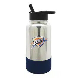 Great American Products - Oklahoma City Thunder 32oz. Team Color Chrome Hydration Bottle - Multicolor