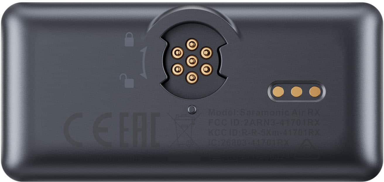 C E EAL Model Saramonic AirRX FCC ID:2ARN3-41701RX KCC ID:R-R-5Xm-41701RX IC:26803-41701RX