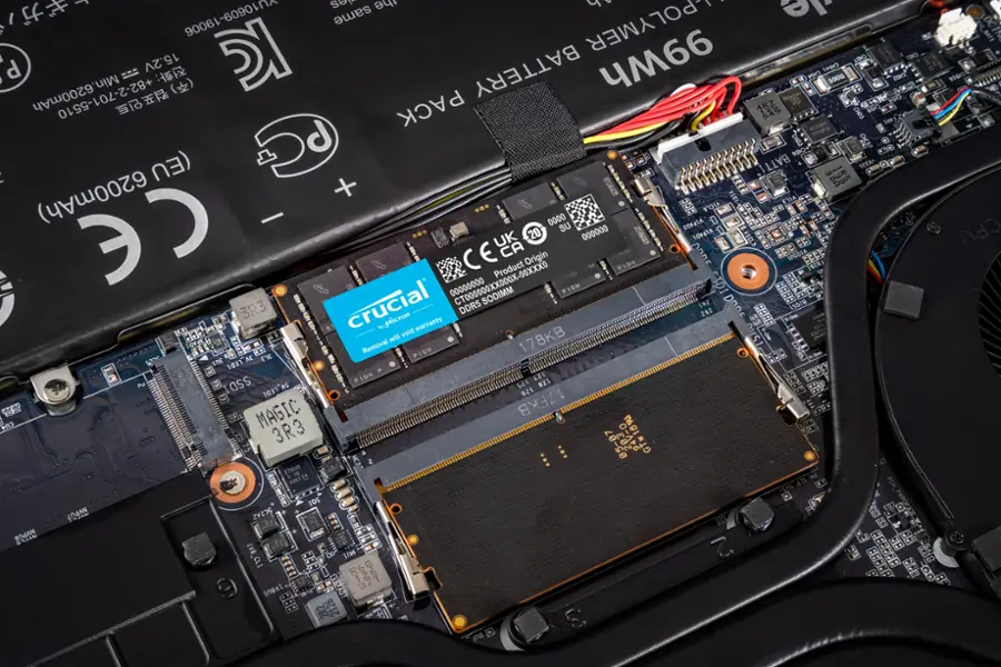 Crucial 32GB Kit (2x16GB) DDR5 5600MHz C46 SODIMM Laptop Memory