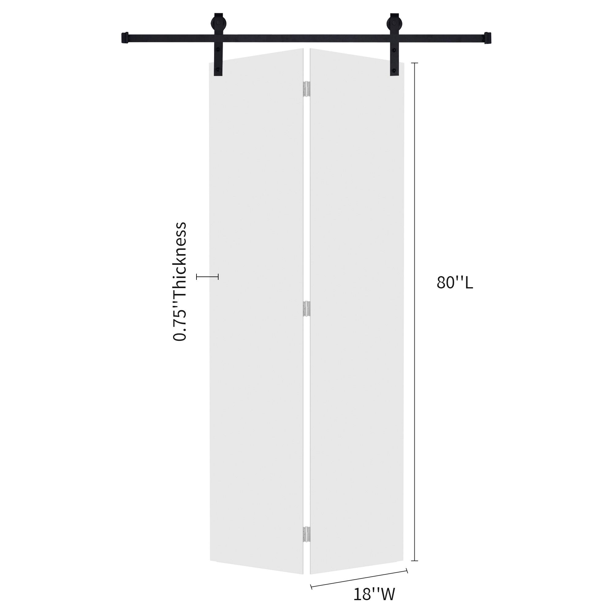 0.75" Thickness 80" L 18" W