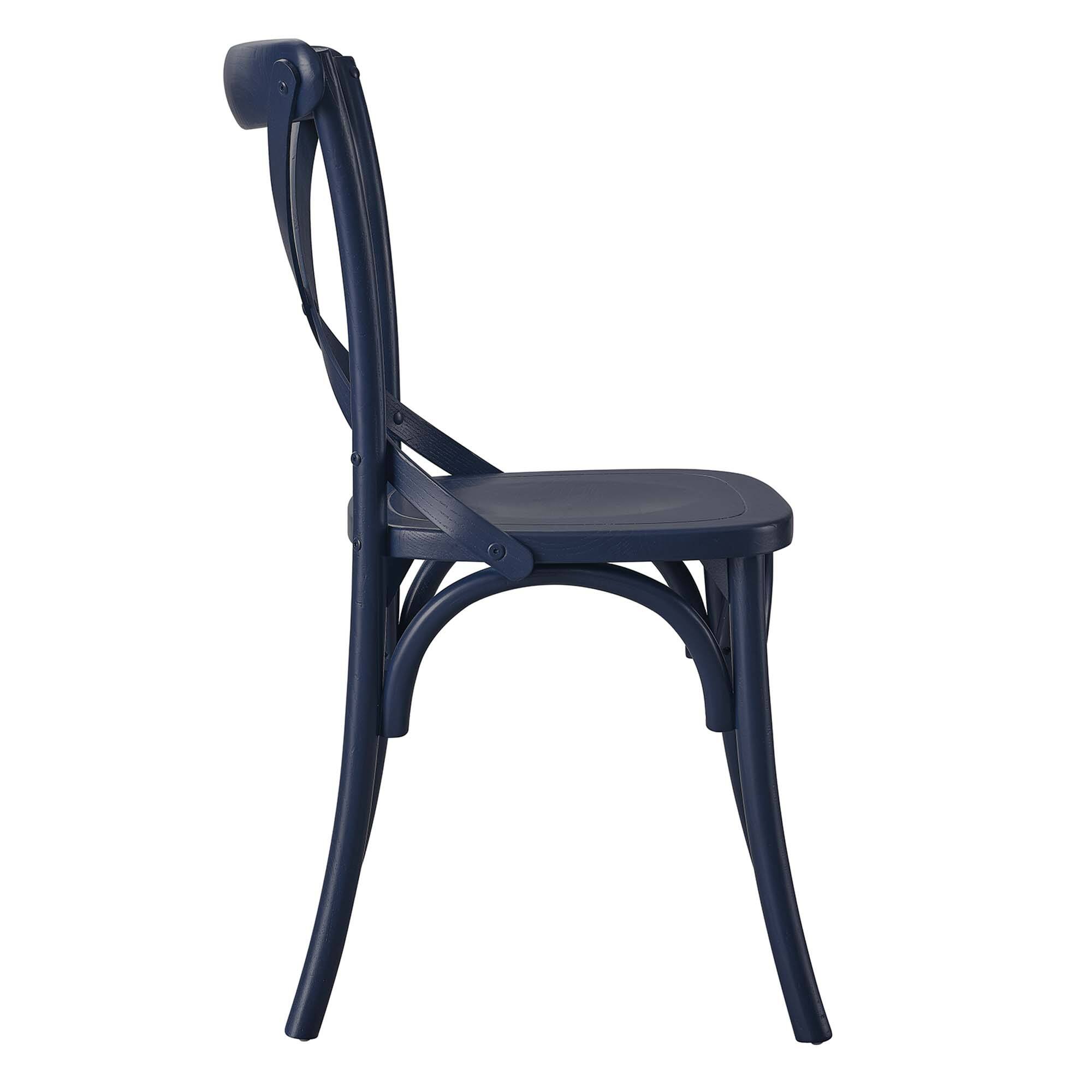 Alt View 2. Modway - Gear Dining Side Chair by Modway - Blue.
