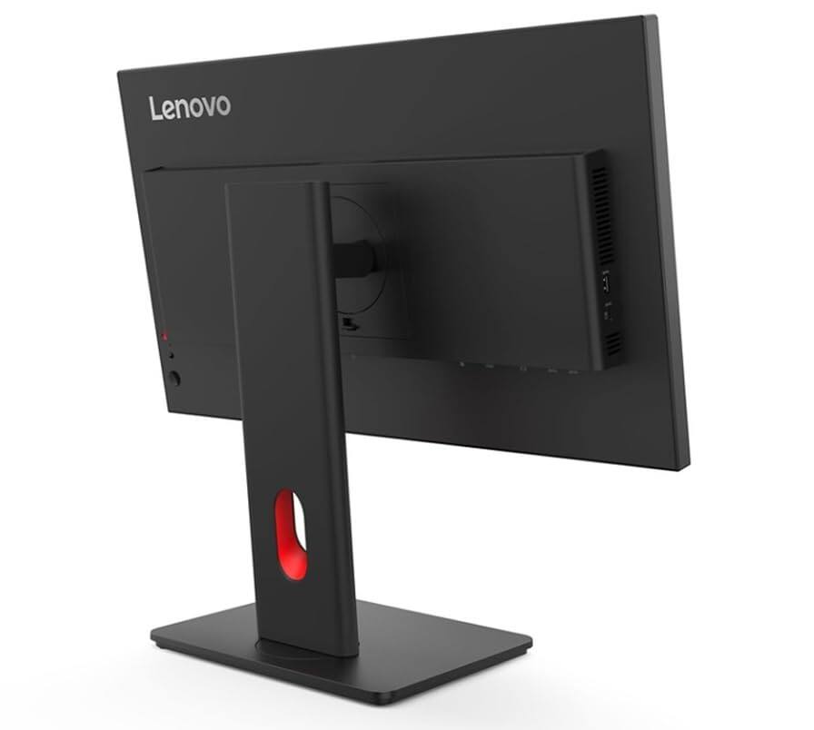 Alt View 2. Lenovo - Lenovo ThinkVision T24-40 24" FHD IPS Monitor, Flicker Free, VESA Mount (100x100mm), DP, HDMI, Black (64A4MARXUS).