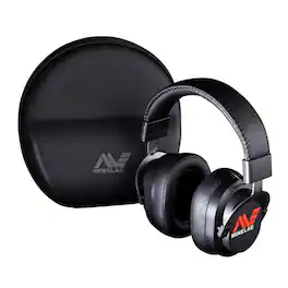 Minelab - ML105 Bluetooth Wireless Analog Over Ear Headphone for MANTICORE - Black