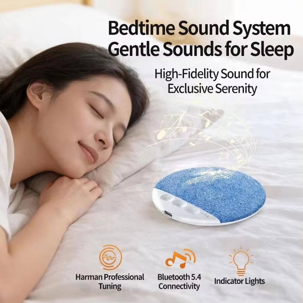 Bedtime Sound System  
Gentle Sounds for Sleep  

High-Fidelity Sound for Exclusive Serenity  

Harman Professional Tuning  
Bluetooth 5.4 Connectivity  
Indicator Lights