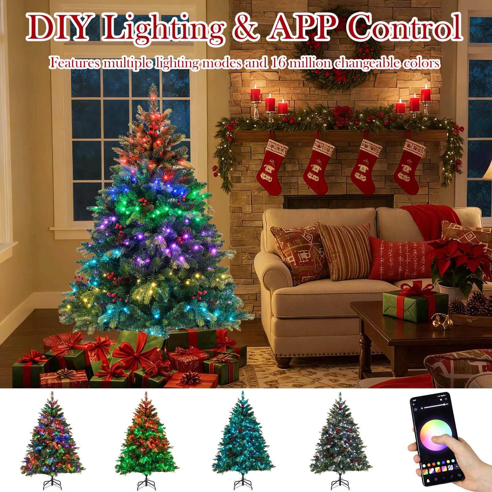 DIY Lighting & APP Control  
Features multiple lighting modes and 16 million changeable colors