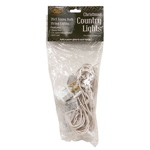 BreeBe - Teeny Lights Cord 35 Ct - White