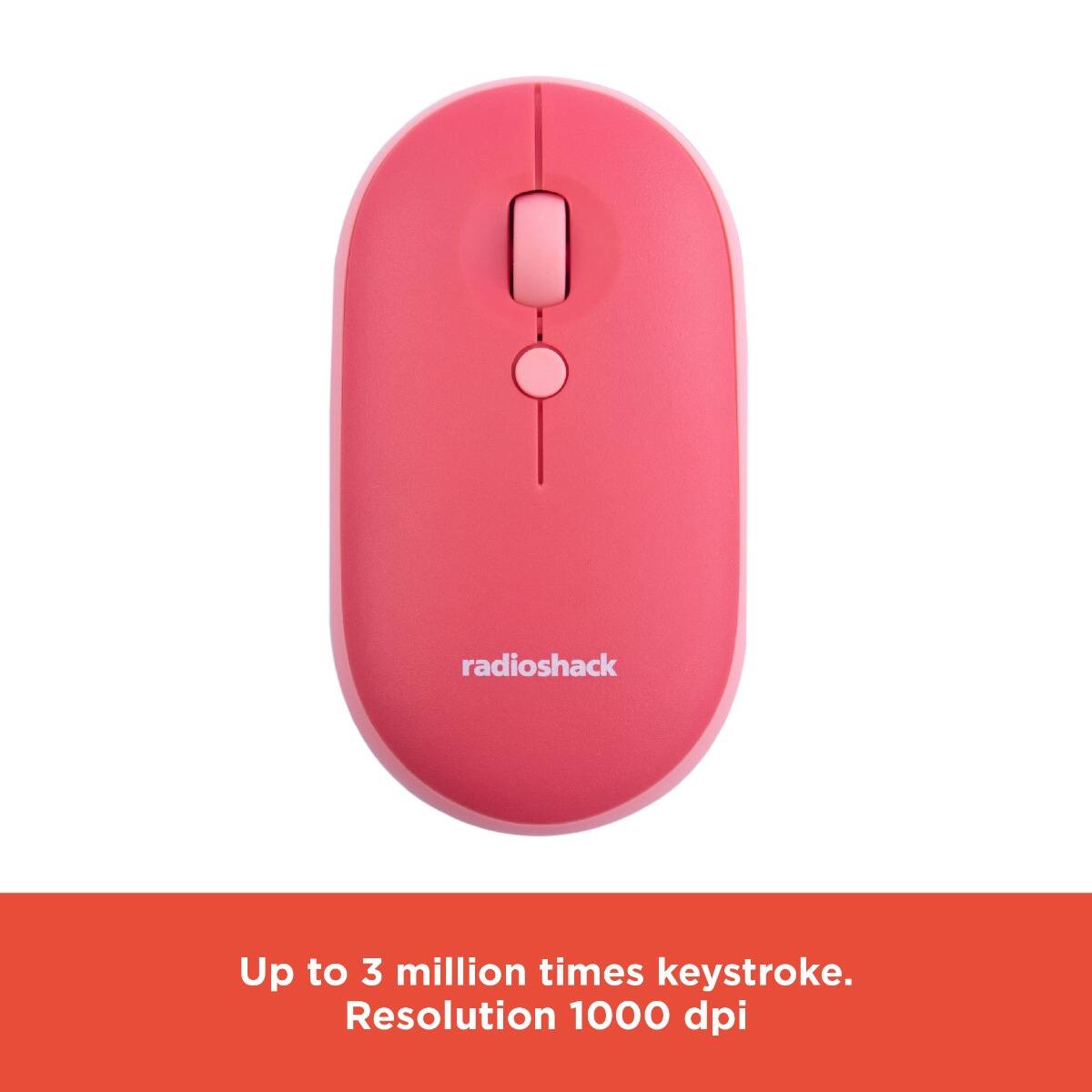 Up to 3 million times keystroke.  
Resolution 1000 dpi
