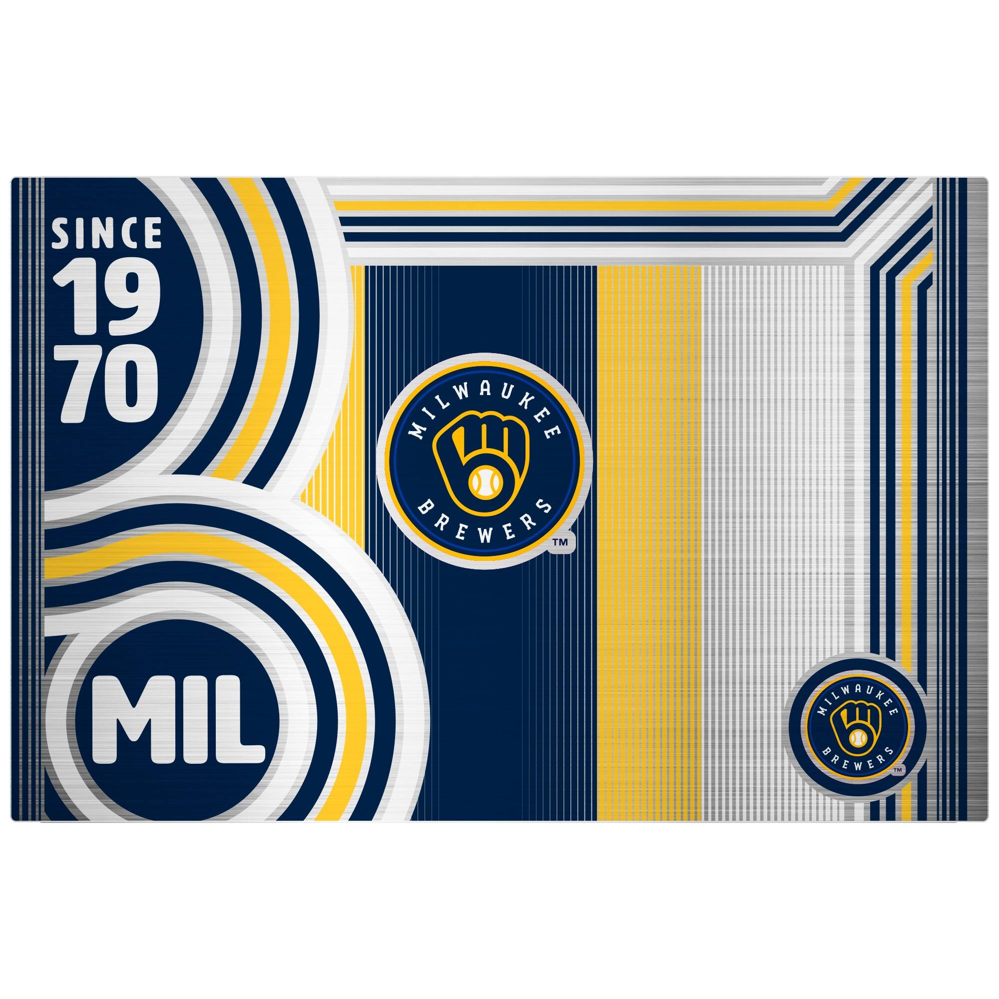 SINCE 1970  
MILWAUKEE BREWERS  
MIL