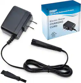 HQRP - 12V Charger for Braun Series 7 9 3 5 1 Series 3 Model 330s-4, 320s-4, 3020s Type 5415 Model 4846 Type 5746 Shaver